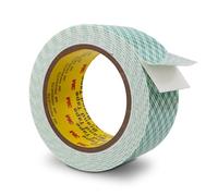 3M Nastro biadesivo in schiuma 4026 50 mm x 300 cm 1 rotolo Nastro biadesivo in poliuretano uretanico bianco spesso 1,6 mm per l'incollaggio il fissaggio e il montaggio di targhette per segnaletica