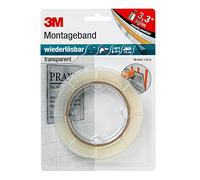 3m px5011 7000073335 nastro biadesivo trasparente l x 5 m 19 mm 1 rotoloi