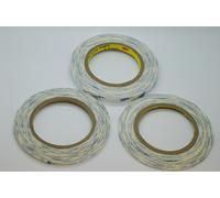 3M Nastro Biadesivo Trasparente per Telefoni Cellulari, 3 pezzi, 3mm, 5mm, 10mm