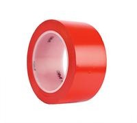 3M Nastro con Film Vinilico 471, 25 mm X 33 m, 36 Pezzi, Rosso