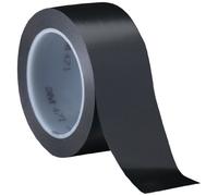 3M Nastro con Film Vinilico 471, 50 mm X 33 m, 24 Pezzi, Nero