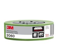 3M Nastro da Mascheratura Professionale 2060 per Superfici Ruvide, Verde - 1 Rotolo, 36 mm x 50 m - Adesivo per Pittura e Decorazioni, Interni ed Esterni