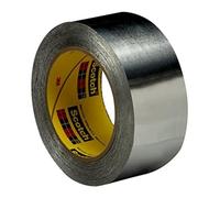3M Nastro di Alluminio 431 Argento, 0.078 mm, 32 Pezzi, 38 mm X 55 m