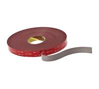 3M Nastro di Montaggio 4936 P, 12 mm X 33 m, 0.6 mm, 6 Pezzi, Grigio