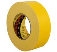 3M Nastro in Gomma Resina Reticolata 389, 25 mm X 50 m, 36 Pezzi, Giallo