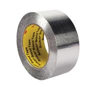 3M Nastro in lamina di alluminio 425, Argento, 50 mm x 55 m, 0.12 mm