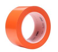 3M Nastro in vinile 471, arancione, 50 mm x 33 m, 0,14 mm, 24 rotoli