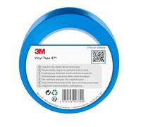 3M Nastro in vinile 471 blu, 50 mm x 33 m.spessore: 0,13 mm