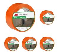 3M Nastro in vinile multiuso 764I arancione, 50 mm x 33 m (Confezione da 5)