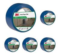3M Nastro In Vinile Multiuso 764I Blu, 50 mm x 33 m (Confezione da 5)