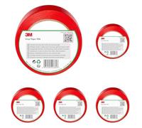 3M Nastro In Vinile Multiuso 764I Rosso, 50 Mm X 33 M (Confezione da 5)
