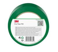 3M Nastro In Vinile Multiuso 764I Verde, 50 Mm X 33 M
