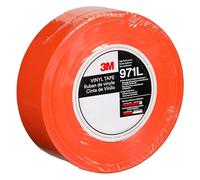 3M Nastro resistente per marcatura di pavimenti con liner 971L, Orange, 50.8 mm x 33 m, 0.43 mm, Individually Wrapped Conveniently Packaged