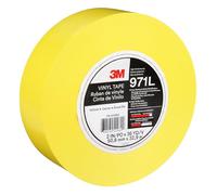 3M Nastro resistente per marcatura di pavimenti con liner 971L, Yellow, 50.8 mm x 33 m, 0.43 mm, Individually Wrapped Conveniently Packaged