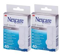 3M Nexcare BandagesSoft Touch Universal Cerotti assortiti 2x40 St