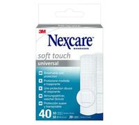 Nexcare CEROTTO PREPARATO NEXCARE SOFT TOUCH UNIVERSAL 3 MISURE 20 CEROTTI 19X72MM + 10 CEROTTI 25X72MM + 10 CEROTTI TONDI 22,5 MM