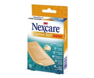 3M Nexcare - Flexible Foam MAXI Active Cerotto Impermeabile, 5 cerotti