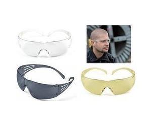 3m occhiali di sicurezza SecureFit SF201AS, sedile incolore incolore anche con movimenti intensivi della testa, - 1 pezzo (SF20 NEW