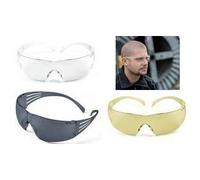 3m occhiali di sicurezza SecureFit SF202AF, sedile sicuro grigio -trasparente anche con movimenti intensivi, - 1 pezzo (SF202AF) NEW