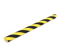 3M - Paraspigoli adesivo da parete, 75 x 40 mm, colore: Nero/Giallo