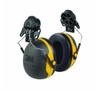 3M™ PELTOR™ Cuffie auricolari Serie X, X2P3 Cuffia attacco elmetto gialla 30 dB