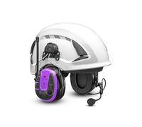3M PELTOR Cuffie radio FM WS ALERT XPI+, RDS, supporto app, elmetto attaccato, Bluetooth MultiPoint, WAP, OTA, MRX21P3EWS7