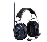 Cuffia con microfono 3M PELTOR LiteCom Auricolare Wireless A Padiglione Nero, Blu