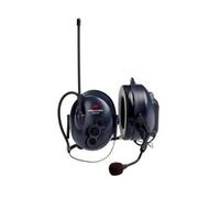 3M Peltor Litecom - Contorno nuca Cuffia antirumore con walkie talkie PMR446 integrato, per comunicare in ambienti molto rumorosi.