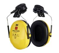 3M PELTOR OPTIME CUFFIE AURICOLARI - GIALLO -CON ATTACCO PER ELMETTO - H510P3