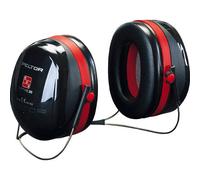 3M™ Peltor™ Optime™ III Paraorecchie, 35 DB, Nero / Red, Collare, H540B-412-SV
