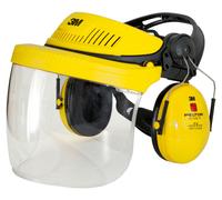 3M Peltor Supporto per la testa G500 Combinazione di protezione per il viso e per l'udito