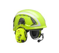 3M PELTOR WS ProTac XPI cuffia con tecnologia Bluetooth® e funzione di attenuazione controllata, con attacco per elmetto, Giallo, MT15H7P3EWS6