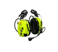 3M PELTOR WS ProTac XPI Level Dependent Auricolare Bluetooth, Giallo, Hard Hat Attaccato, MT15H7P3EWS6