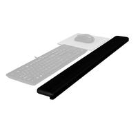 3M Poggiapolsi in gel per scrivanie in piedi, per diverse posizioni di lavoro, nero (WR200B) 76,5 x 2,5 x 8,3 cm