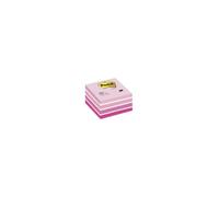 3M Post-it 2028-P Cube Note, sfumature di rosa, 450 fogli, 76 x 76 mm