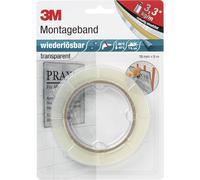 3m px5011 7000073335 nastro biadesivo trasparente l x 5 m 19 mm 1 rotoloi