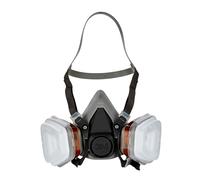 3M Respiratore Semimaschera per Verniciatura a Spruzzo 6002C Con Filitri Rimovib