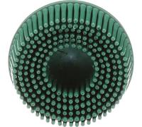 3M, Roloc 048011-18730 3M-18730, disco con setole di grado 50, misura 2, verde