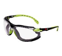 3M S1201SGAFKT Solus Occhiali di protezione antiappannante Nero, Verde EN 166