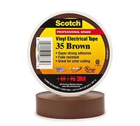3M Scotch 35 Nastro Isolante per Codifica Cavi Elettrici Vinile, 19 mm x 20 m, 1