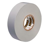 3M Scotch 35 Nastro Isolante per Codifica Cavi Elettrici Vinile, 19 mm x 20 m, 1 Rotolo, Grigio
