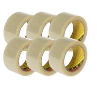 Nastro da imballo Scotch® 50 mm x 66 m trasparente conf. da 6 pezzi - 371 TX