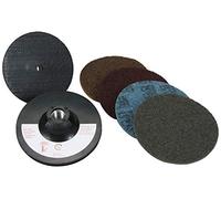 3M Scotch-Brite 9145S Non-Woven Sanding Disc Set - Coarse, Medium, Very Fine, Super Fine Grade(s) Included - 4 1/2 in Dia Included - 13000 Max RPM - 14105 [PRICE is per PACK]