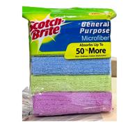 3M Scotch-Brite General Purpose Microfibra Panni Asciugamani per la Pulizia 5...