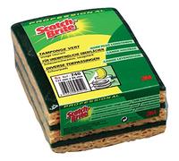 3M Scotch-Brite Sch79924 Spugna Pulente, 799, 131 mm X 88 mm, Bianco, 10 Pezzi