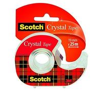 3M - Scotch Cristallo Forte Nastro Dispensered Roll 19 Mm X 25 M - 1 Rotolo