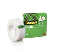 3M NASTRO ADESIVO SCOTCH MAGIC 810 19X33 - INVISIBILE E SCRIVIBILE**PUOI PAGARE ANCHE ALLA CONSEGNA!!!**