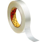 3M Scotch, Nastro Filamento 895, 38 mm X 50 m, 0.15 mm, 24 Pezzi, Trasparente