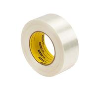 3M Scotch Nastro Rinforzato 8981, 25 MMX, 50 m, 36 Pezzi, Trasparente