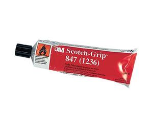 3M Scotch-Weld 847 Nastro Adesivo in Gomma Bianca Resistente all'Abrasione e al Calore